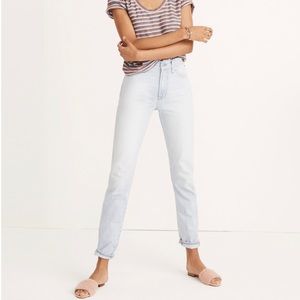 Madewell “Perfect Vintage Jean” in Fitzgerald Wash